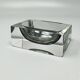 0s Stunning Grey Ashtray or Catchall By Flavio Poli for Seguso.