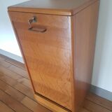 Furniture with a sliding drawer