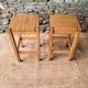 Pair of vintage Hongisto stools by Ilmari Tapiovaara