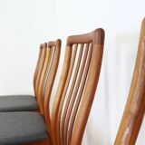 4x Kai Kristiansen model 170 teak
