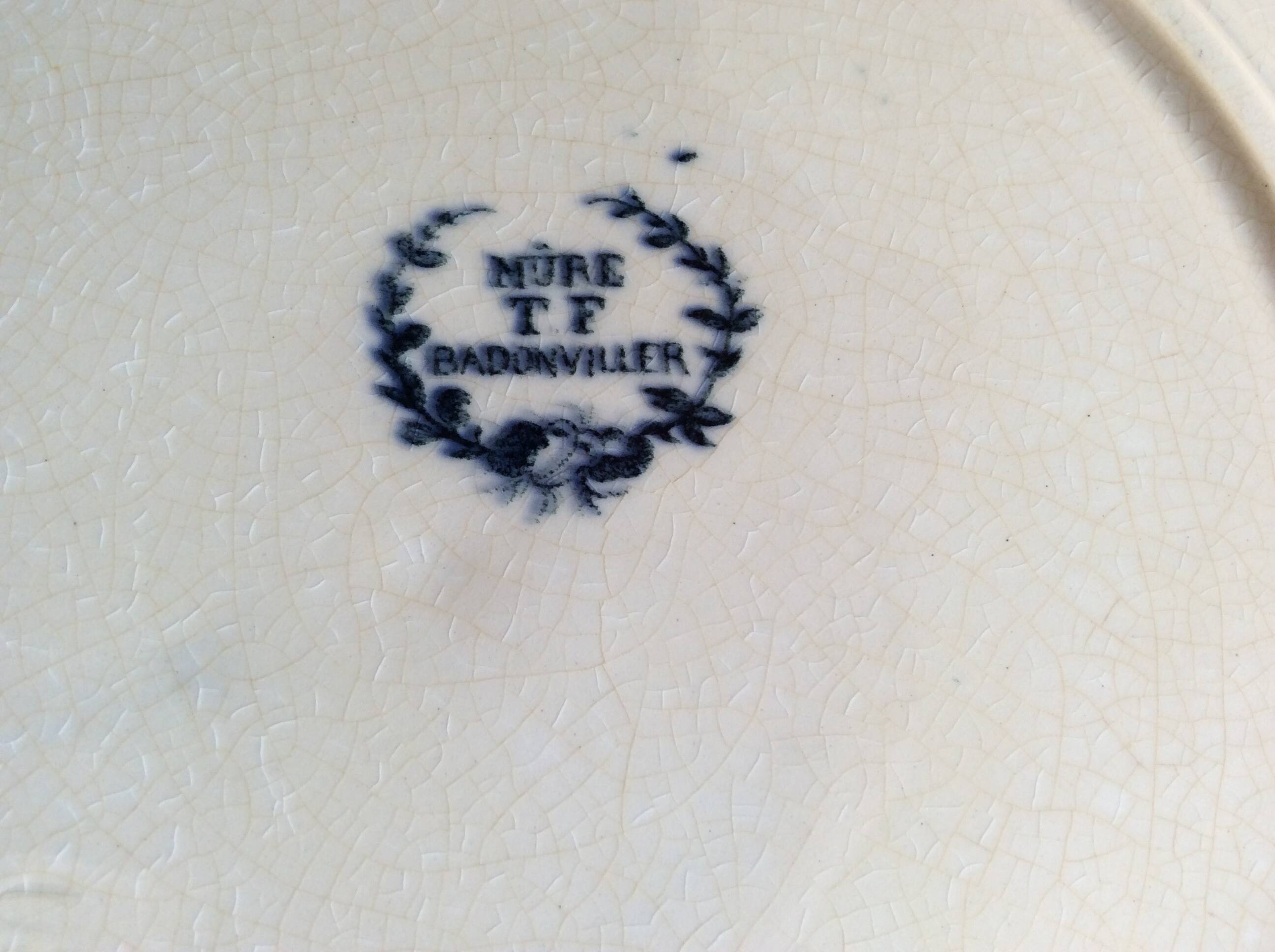 Terre de Fer dessert plates