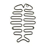 1970 chrome fish underside