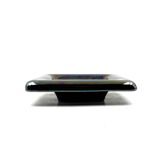 Mid-century modern iridescent ceramic ashtray/ vide poche, Paoli Italy 1970