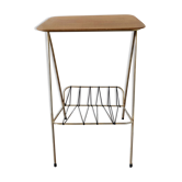 Table, magazine rack