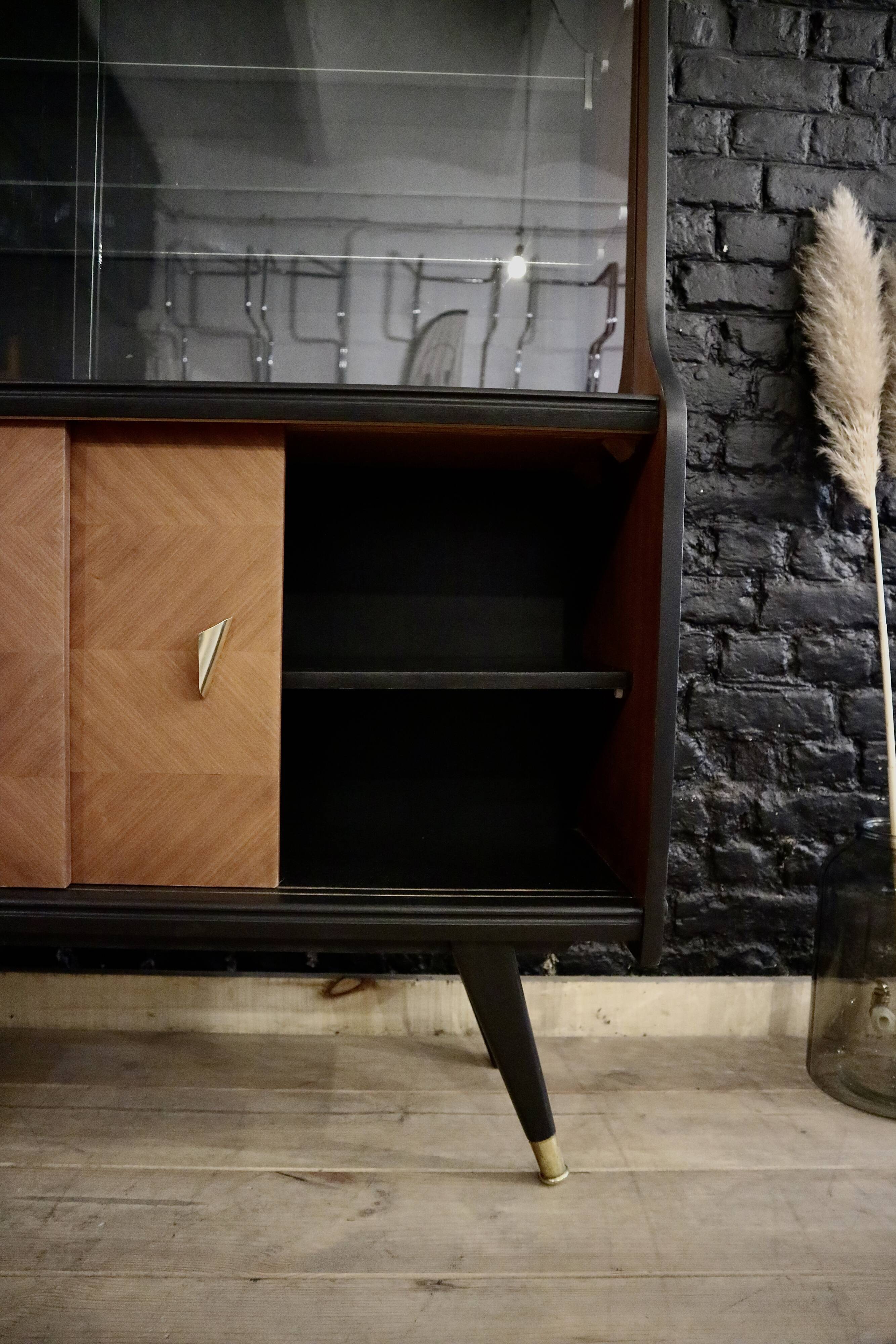 Restored vintage showcase buffet