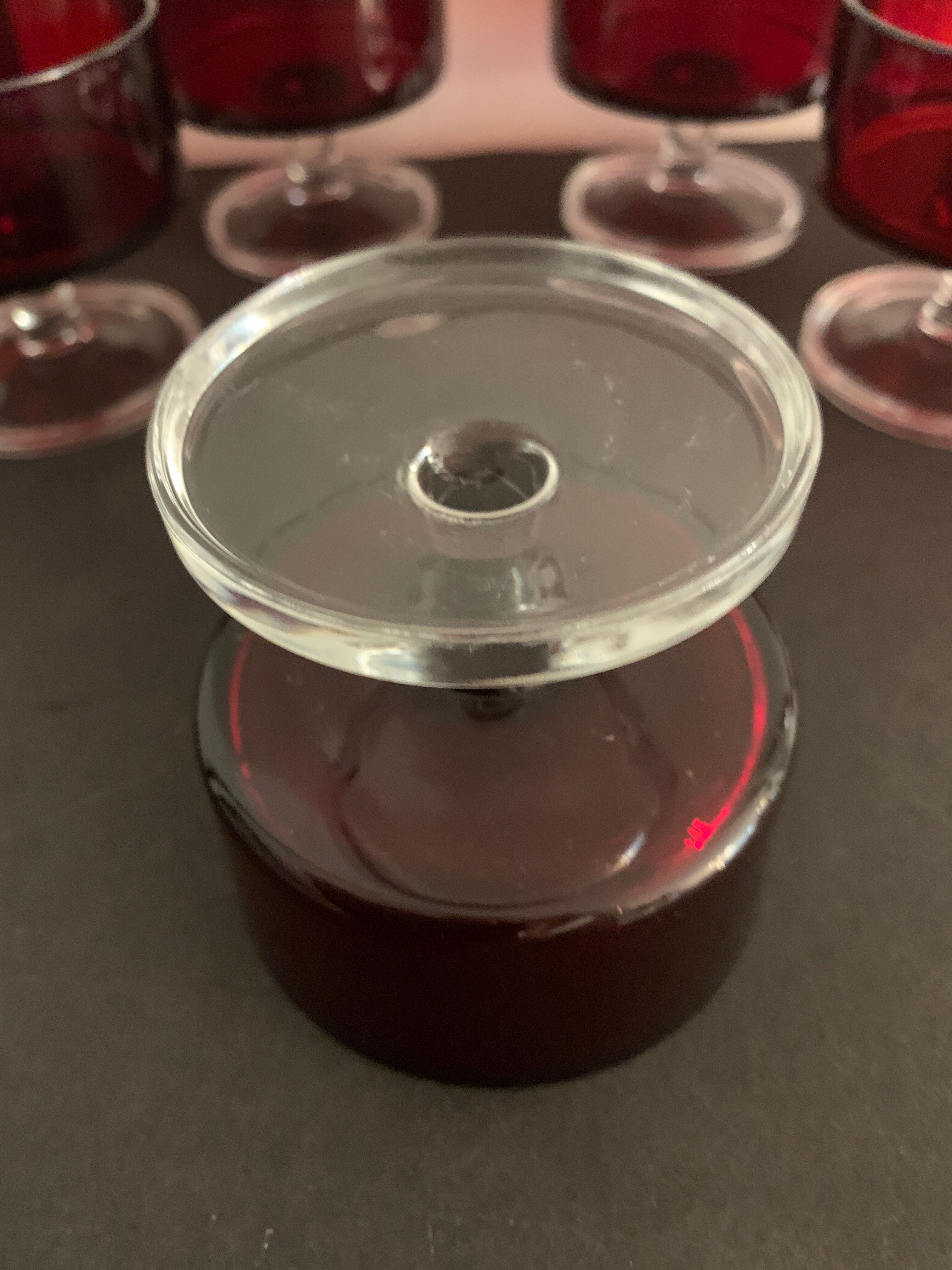 8 coupes à champagne ou dessert Luminarc 1970
