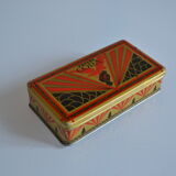 Advertising box toffee cora tole lithograph