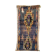 Vintage azilal, berber rug, 97 x 223
