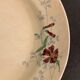 12 old polychrome flat plates Jules Vieillard Bordeaux, 19th century