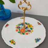 Présentoir gâteaux vintage ancien serviteur à gâteaux plateau à gâteaux Royal Tettau bavaria