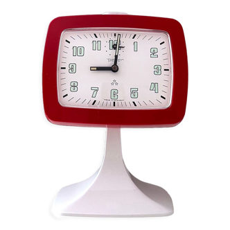 Réveil vintage Nos, Peter Germany, horloge de table avec réveil, space age