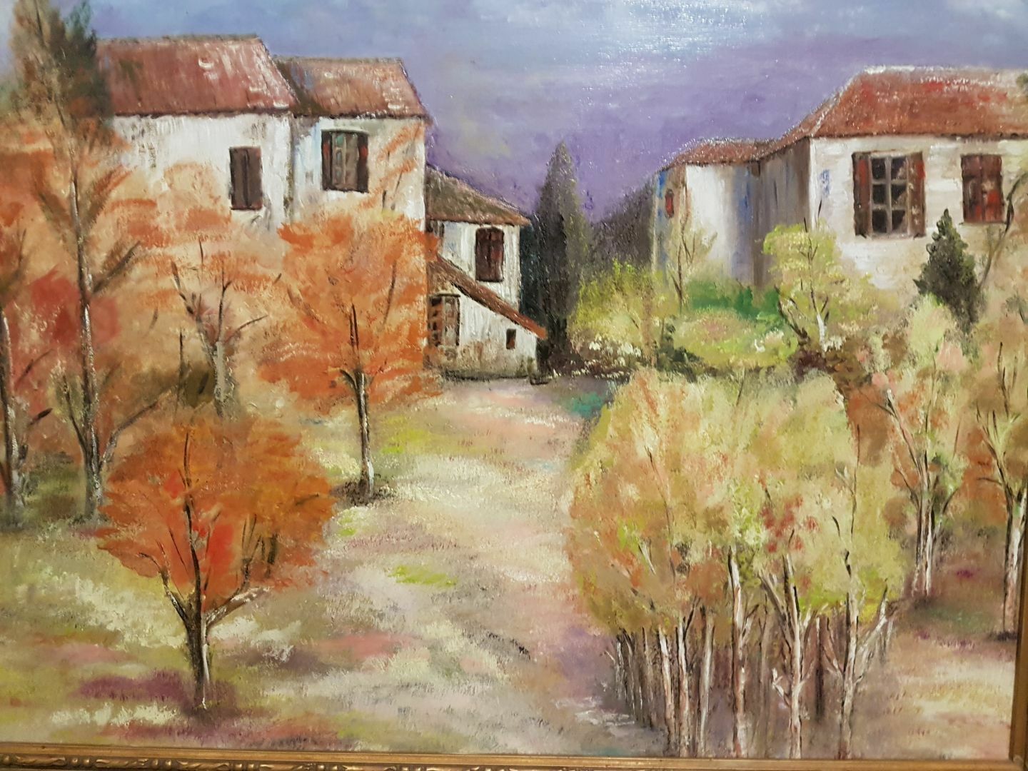 Double-sided painting, country décor and character décor