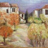 Double-sided painting, country décor and character décor