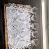 Service of crystal glasses from Wien brand Josephinehütte