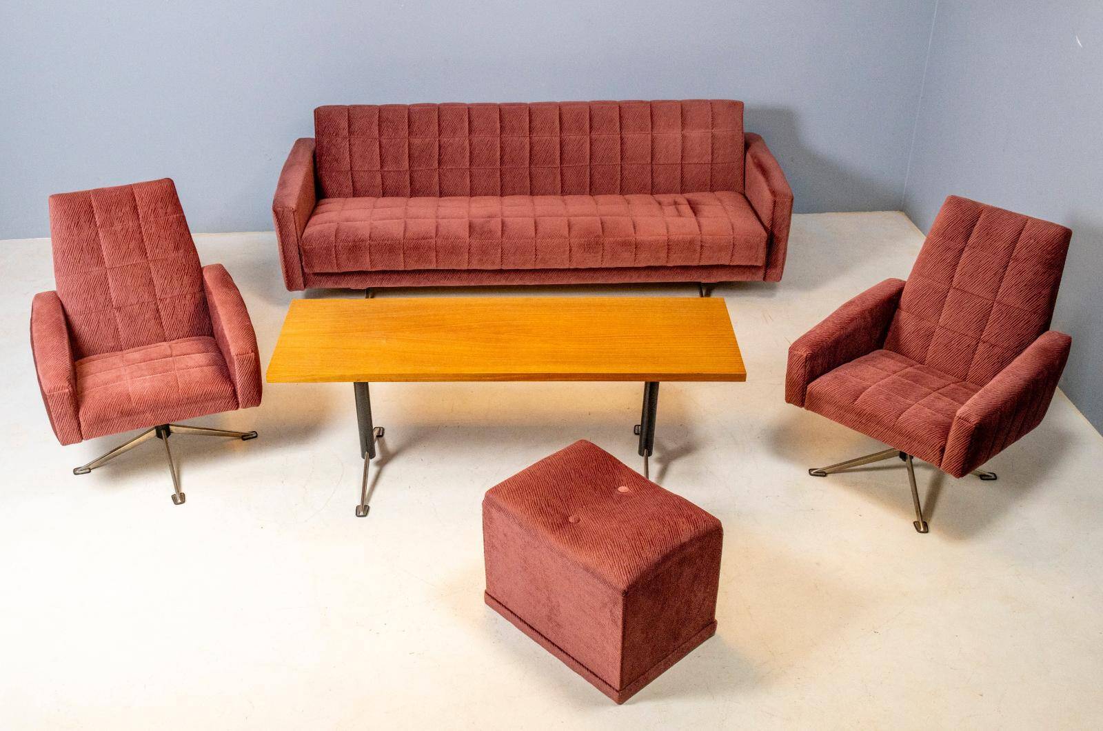 Living room set, 1970s, Czechoslovakia