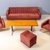 Living room set, 1970s, Czechoslovakia