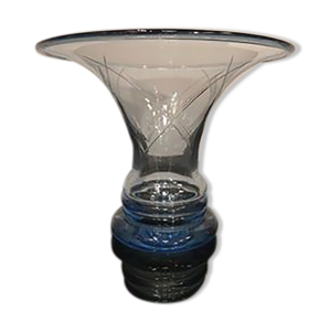 Vase en verre antique