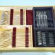 Georg jensen cutlery - cypress model - 133 pieces, sterling silver