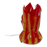 Draped chaplain lamp, Les Exclarares, in polycarbonate, 1980