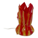Draped chaplain lamp, Les Exclarares, in polycarbonate, 1980