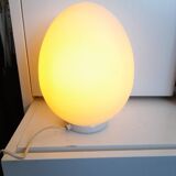 Vintage opaline egg lamp
