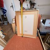 Old Print Engraving 19th Century Framed Anatomy Artery Face Bernard Dixerit