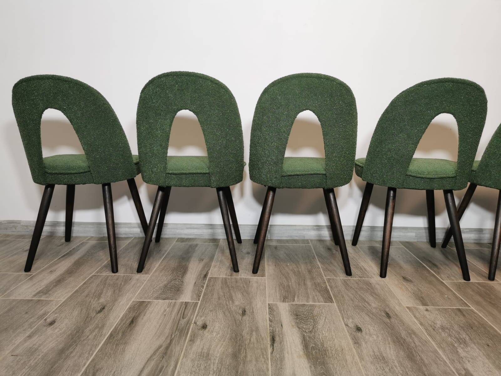 Chaises de salle à manger par Antonin Suman, 1960s, Set de 8