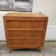 Commode vintage pied compas