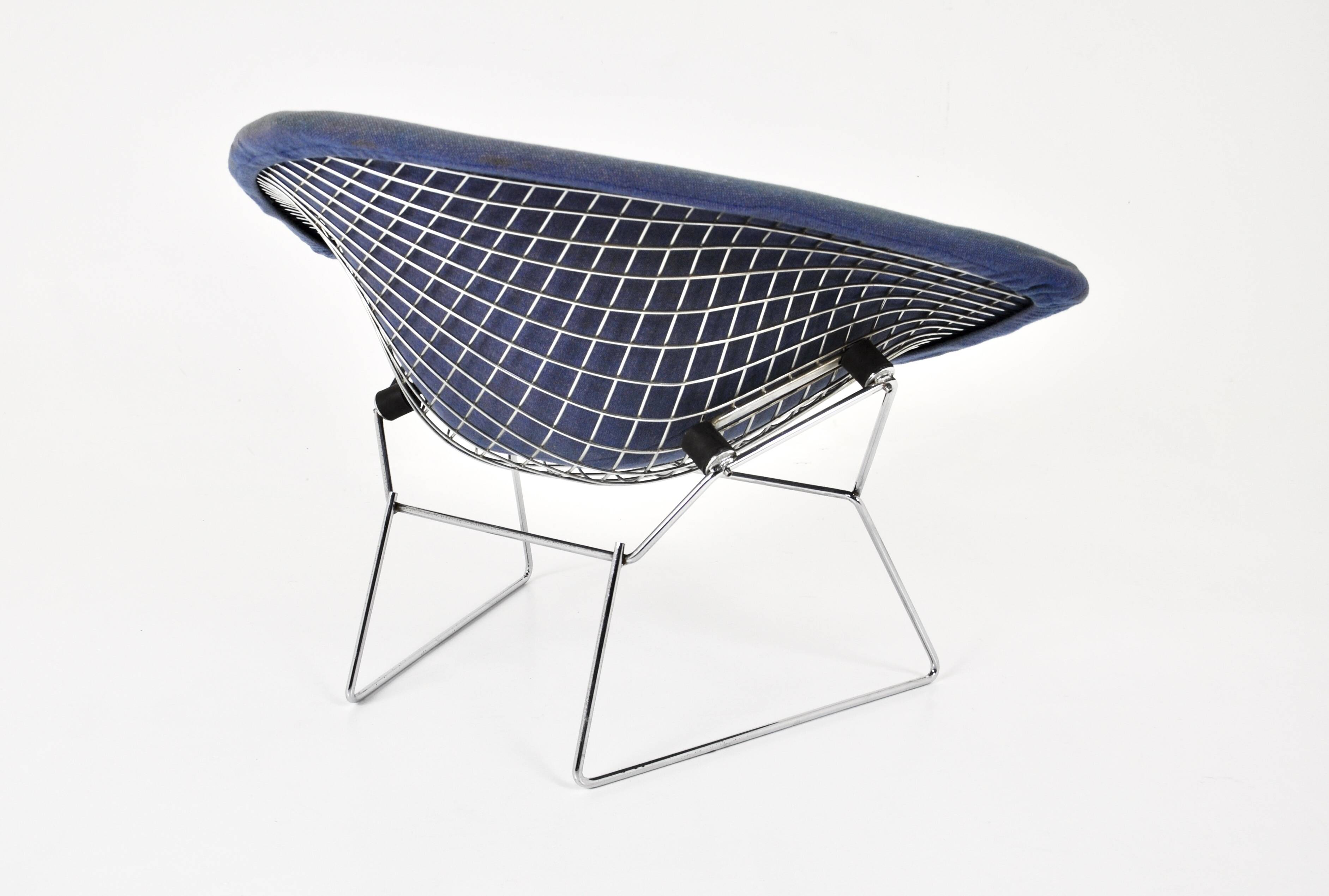 Large Diamond armchair by Harry Bertoia for Knoll, 1970s