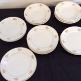 Service de 28 assiettes en porcelaine