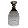 Art Nouveau pendant lamp, Poland, 1960s