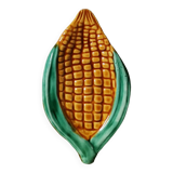 Vintage Corn Slush Plate Cup Vallauris Style