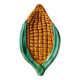 Vintage Corn Slush Plate Cup Vallauris Style