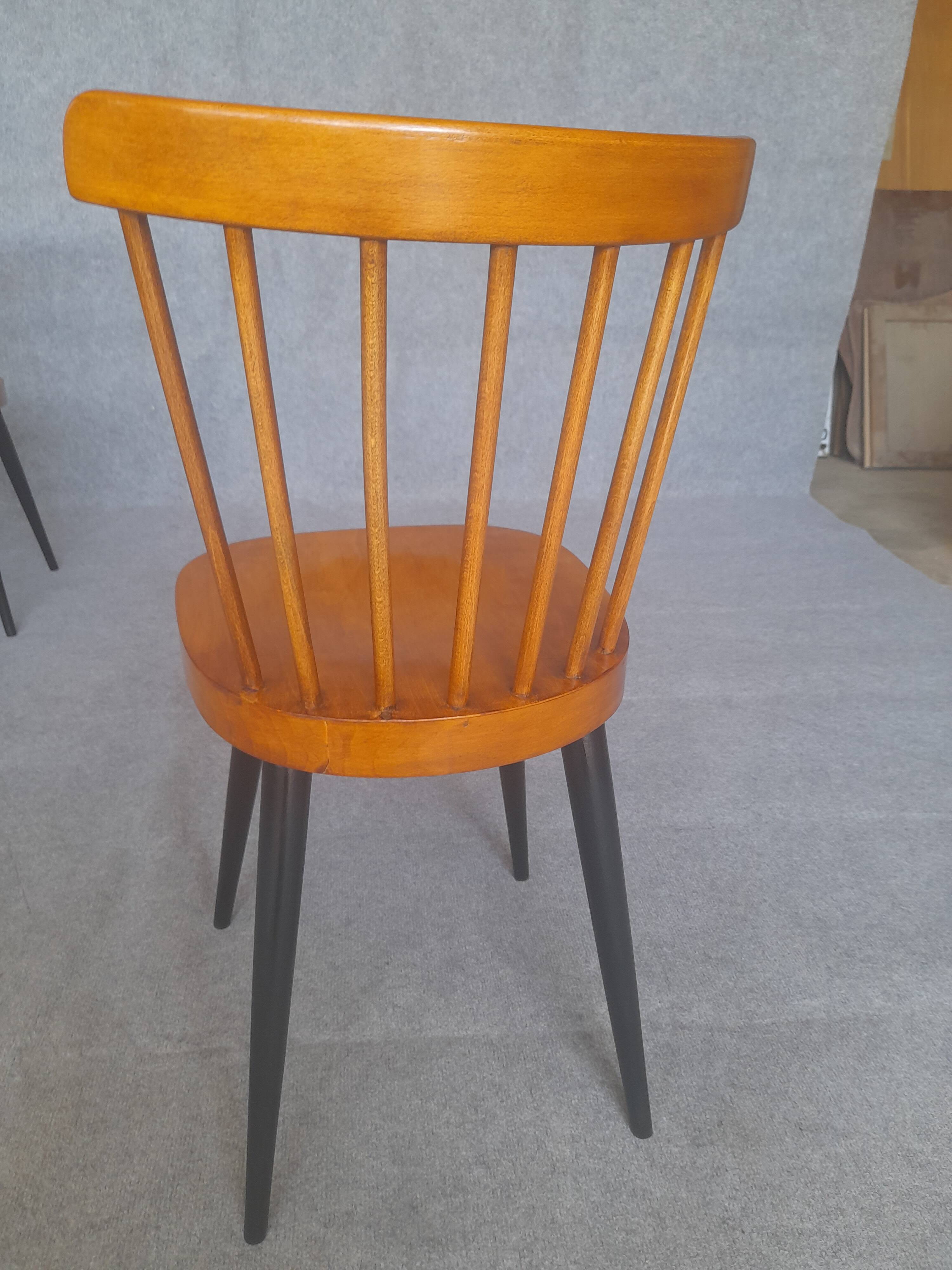 Six vintage chairs