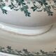 Antique sauce boat Terre de Fer with its lid, Gien Montigny model.