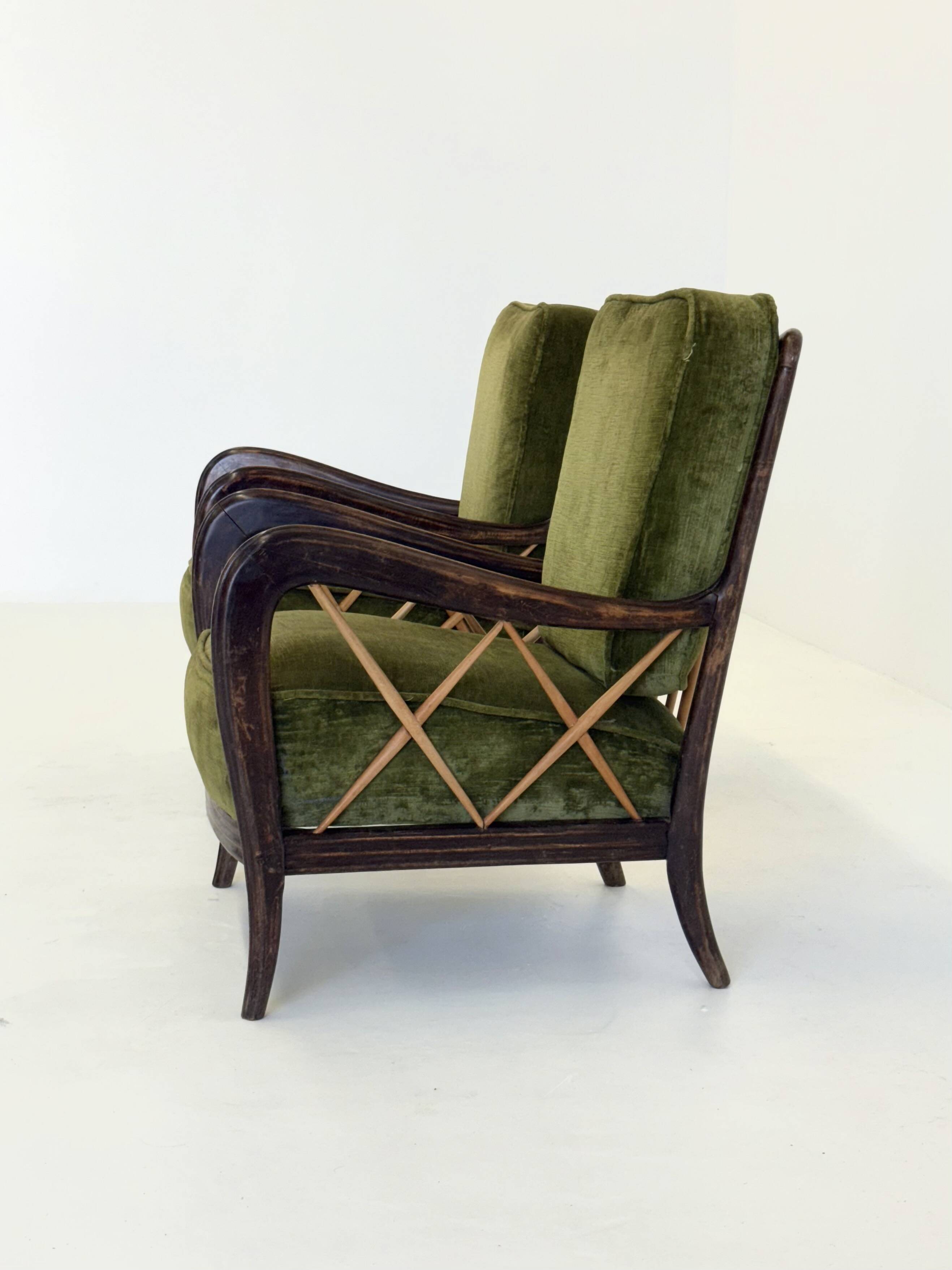 Paolo Buffa Italian Art Deco Chair