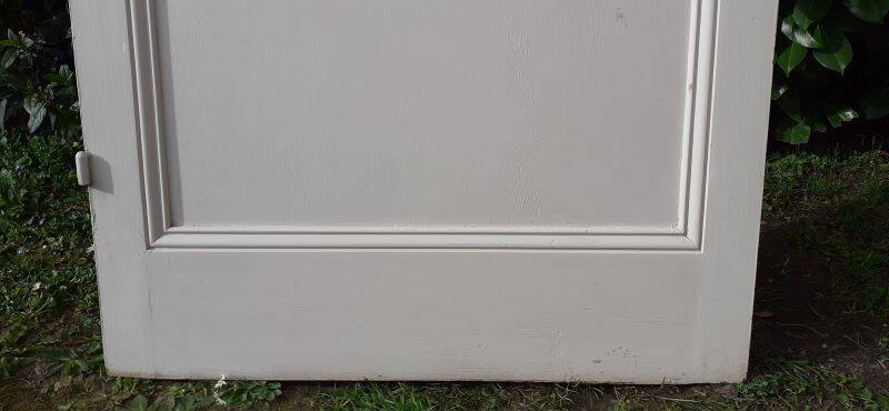 Communication door 1 translucent glass H233.5xL84.5cm old 20th century