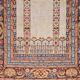 Antique silk prayer rug, Anatolia, 1930s