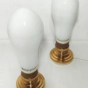 Paire de lampes de table. Espagne, années 1960.