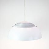 AJ Royal pendant - ceiling lamp - aluminium & steel - grey - Arne Jacobsen - Louis Poulsen - 1960s