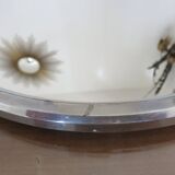 40s 50s chrome brass mirror tray