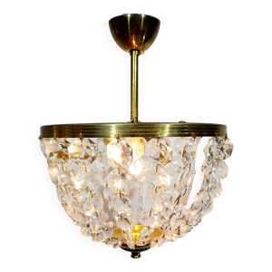 Plafonnier 2 lumières - cristal