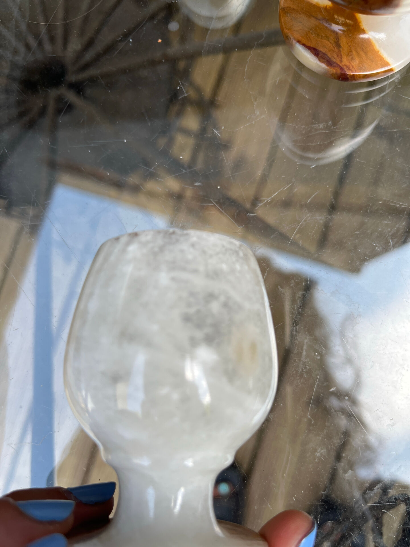 Onyx liqueur glasses