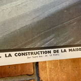 Ogé Hachette poster "the port and the construction of the house"