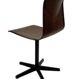 Vintage Galvanitas Pagholz school chair work chair dutch design