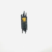 Brutalist Wall Lamp By Marcel Fantoni For Fantoni Studio Firenze, Italy, 1960S
