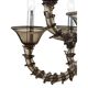 Handcrafted Modern Fumé Murano Glass Chandelier by Simoeng for Simoeng