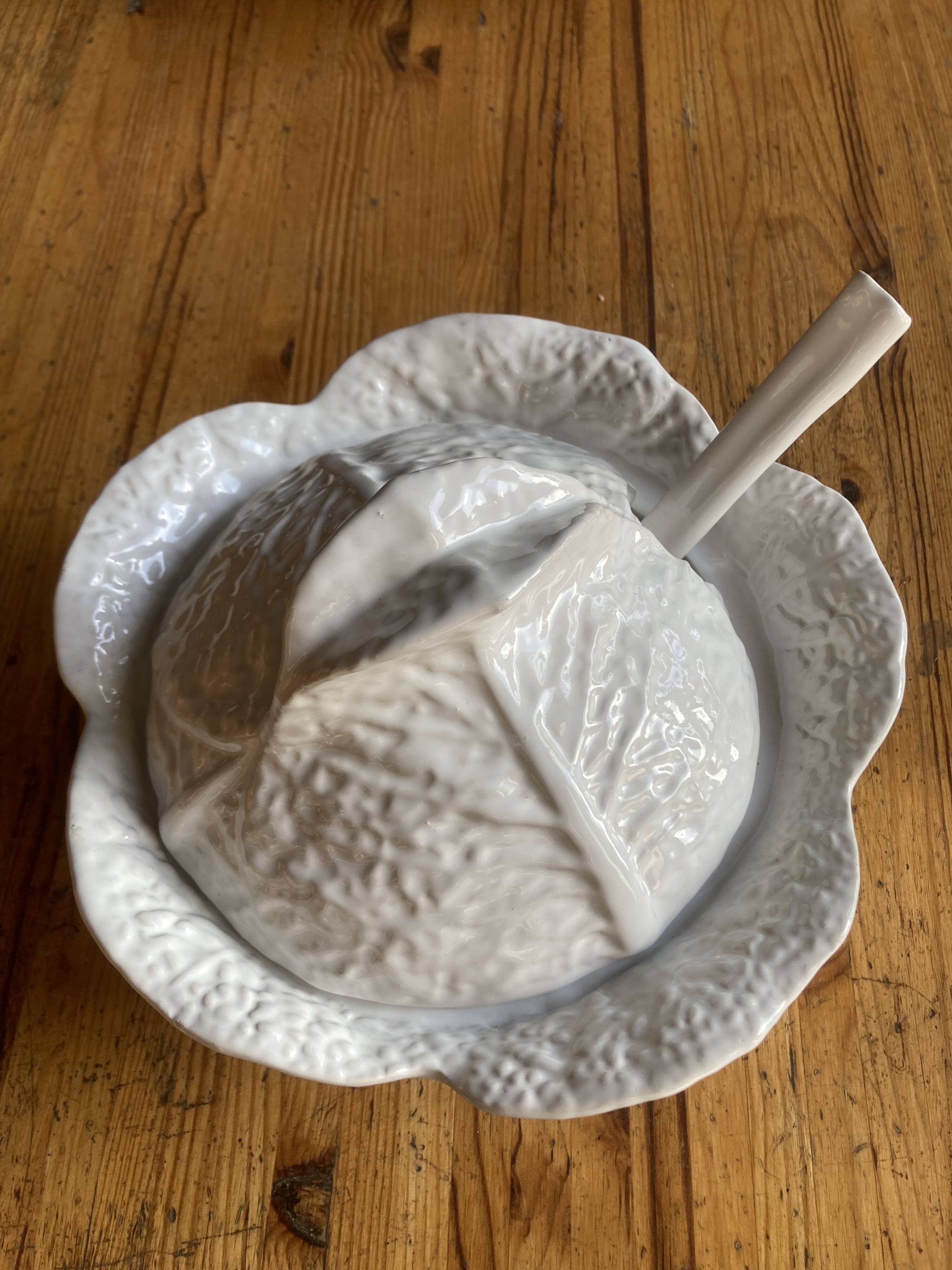 soupière barbotine