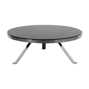 Table basse ronde, design danois,