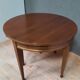 Table demi lune en acajou